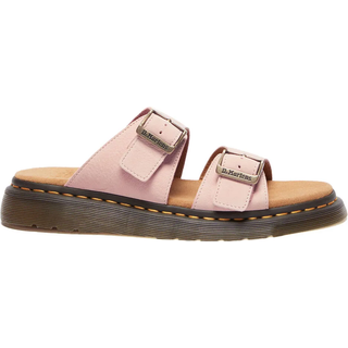 Dr. Martens Dr. Martens Pink Josef Bronx Suede Leather Sandals