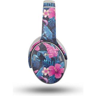Glans glitter hovedtelefon hud kompatibel med Bose Quietcomfort hovedtelefoner (2023) - Contrast Hibiscus - Premium 3M Vinyl Protective Wrap Deca
