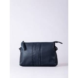 Lakeland Leather Lakeland Leather Blue Eden Cross-Body Bag