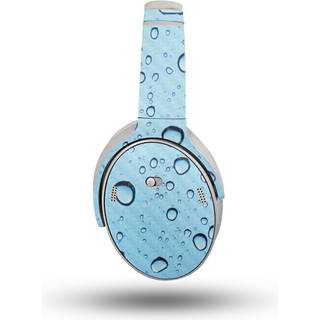 Carbon Fiber Headphone Skin kompatibel med Bose QuietComfort -hovedtelefoner (2023) - Regnvistedag - Premium 3M Vinyl Protective Wrap Decal Cover