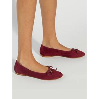 Dune London Hilife Sløjfe Suede Ballet Flade sko SkoEU 39 (UK 6)