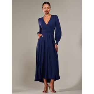 Jolie Moi Langærmet Supersoft Jersey MaxikjoleEU 40 (UK 12)