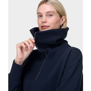 Sweaty Betty Sweaty Betty Navy Blue Marl Radiant Half Zip Sweatshirt