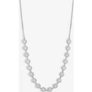 Jon Richard Tone Cubic Flower Justerbar Mini HalskædeEn