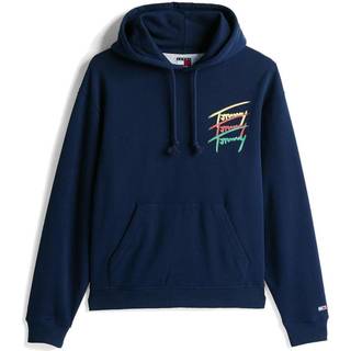 Tommy Jeans Signature Logo Hoodie Navy