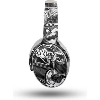 Hovedtelefon hud kompatibel med Bose Quietcomfort hovedtelefoner (2023) - Mono Hip Hop - Premium 3M Vinyl Protective Wrap Decal Cover - Let at an