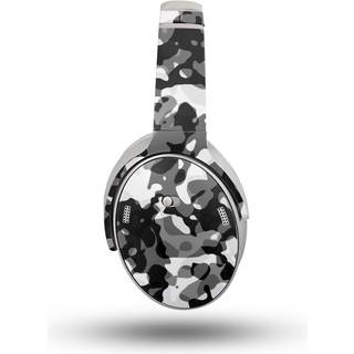 Hovedtelefon hud kompatibel med Bose Quietcomfort hovedtelefoner (2023) - Black Modern Camo - Premium 3M Vinyl Protective Wrap Decal Cover - Let