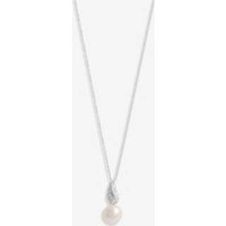 Simply Silver 925 Pave Leaf PendantEn