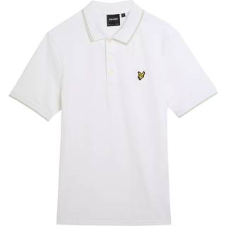 Lyle And Scott Tipped Polo T Shirt White