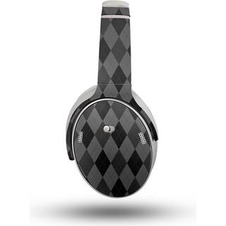 Hovedtelefonhud kompatibel med Bose Quietcomfort hovedtelefoner (2023) - Black Argyle - Premium 3M Vinyl Protective Wrap Decal Cover - Let at anv