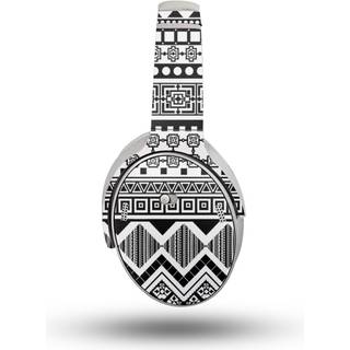 Hovedtelefon hud kompatibel med Bose Quietcomfort hovedtelefoner (2023) - Sort Aztec - Premium 3M Vinyl Protective Wrap Decal Cover - Let at anve