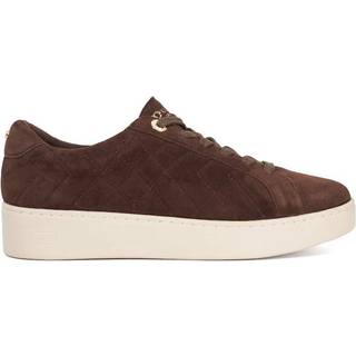 Dune London Dune London Brown Egent Quilted Cupsole Trainers