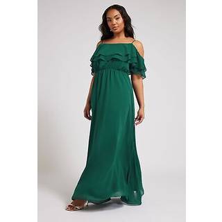 Yours Curve Yours Curve London Plain Cold Shoulder Kjole - EU 54-56 (UK 26-28)