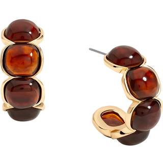 Jon Richard Jon Richard Gold Tone Resin Hoops