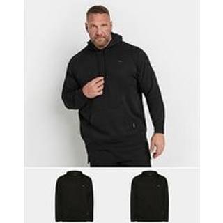 BadRhino Big & Tall BadRhino Big & Tall Black Hoodies 2 Pack