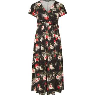Yours Curve Blomster Tryk Maxi Wrap KjoleEU 50-52 (UK 22-24)