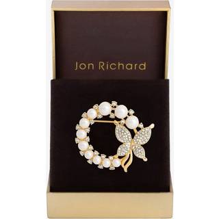Jon Richard Perle Sommerfuglekransbroche Gaveæskeren