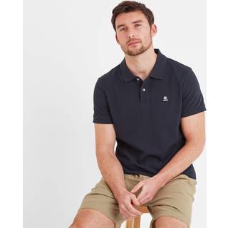 Tog 24 Tog 24 Blue Mens Braunton 100% Cotton Polo Shirt