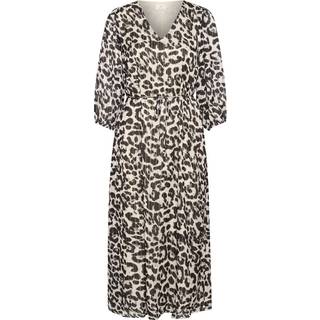 Kaffe Kasepia Dress Kjoler 10509422 Black/White Leopard (42)