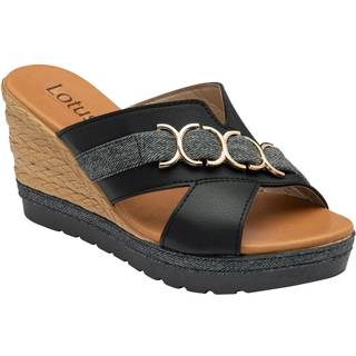 Lotus Høj Kilehæle Mule SandalerEU 40 (UK 7)