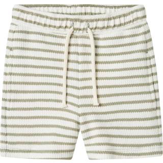 Lil' Atelier Shorts Seagrass Med Striber - Str. 2y 92cm