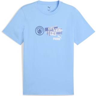 PUMA Manchester City ftblNRGY Tee Men, Sport, Light Blue, M - Light Blue - M