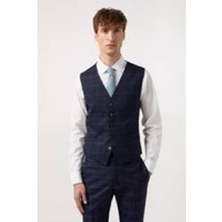 Antique Rogue Antique Rogue Blue WP Check Waistcoat