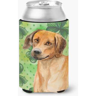 """" Caroline's Treasures Rhodesian Ridgeback St Patrick's Decorative Can Hugger Multicolor """"