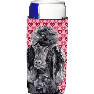 Sorte standardpuddelhjerter og k?rlighed Ultra -drikisolatorer til slanke d?ser SC9698MUK