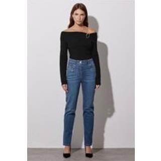 Star by Julien MacDonald Boyfriend Jeans med hulkantEU 46 (UK 18)