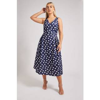 Yours Curve London V-hals Plisseret KjoleEU 46 (UK 18)