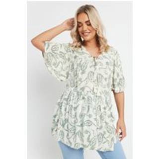 Yours Curve Yours Curve White Angel Boho Top