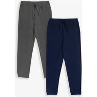 Threadbare Threadbare bomuldspoplin lounge joggingbukser 2 pakke
