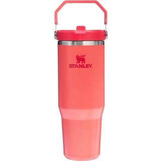 Stanley IceFlow™ Flip Straw Tumbler vandflaske i rustfrit stål Hot Coral 890 ml - 890 ml