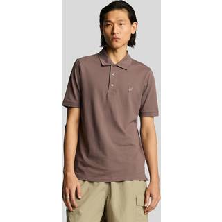 Lyle And Scott Superfine Polo T Shirt Brown