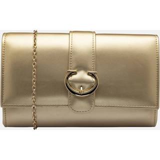 Ravel Ravel Gold Clutch Bag with Chain