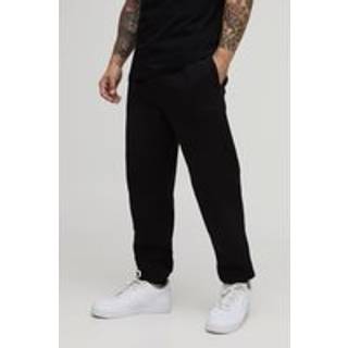 Mens Black 330GSM Regular Fit BM Signature Jogger
