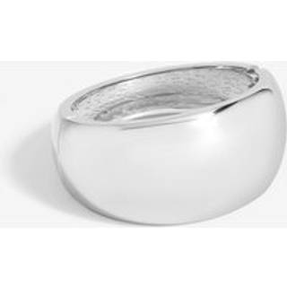 Jon Richard Jon Richard Silver Tone Wide Polished Cuff Bracelet