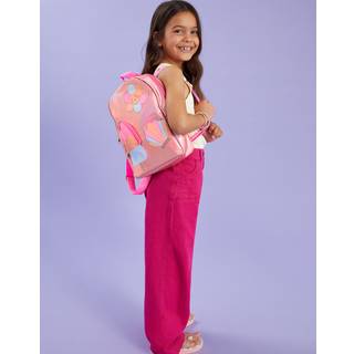 Angels By Accessorize Angels By Accessorize Pink Girls Ice Cream Pocket Metallic Backpack