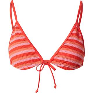 Roxy Women's Jasmin Tiki Triangle Bikinitop Damer størrelse XL farve rød