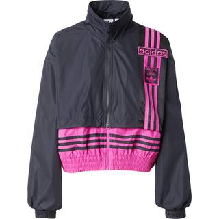 Jacket adidas Adibreak Woven 2In1 Track Top Black/ Semi Lucid Fuchsia XL - Semi Lucid Fuchsia - XL