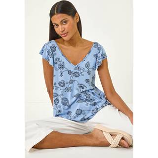 Roman Blomster Frill Skuldervest TopEU 42 (UK 14)
