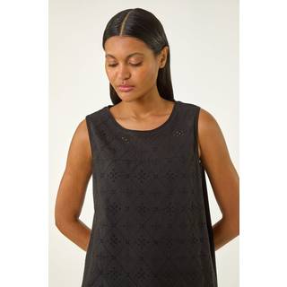 Roman Broderi-vest i bomuld 100% bomuldstopEU 44 (UK 16)