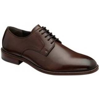 Frank Wright Frank Wright Brown Mens Leather Lace-Up Derby Shoes