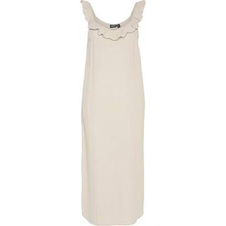Sastina Midi Kjole, Silver Gray, M