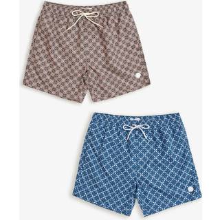 Threadbare Threadbare Orange Swim Shorts 2 Pack