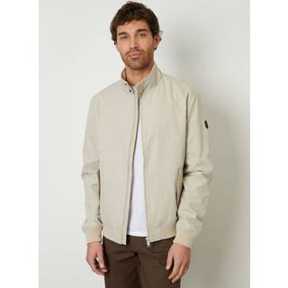 Threadbare Threadbare Natural Zip Up Harrington Jacket