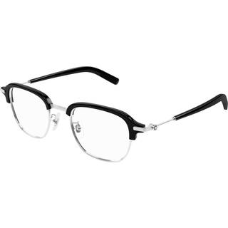 Montblanc Mand MB0390O 001 Optiske stel Metal Sølv Transparent Firkantet