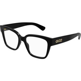 Gucci Kvinde GG1791O 005 Optiske stel Acetat Sort Transparent Firkantet