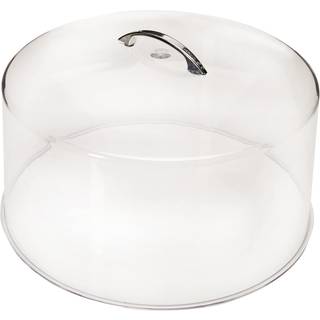 Winco Clear CKS-13C Round Acryl Cake Stand Cover 12-Inch 1 Pack